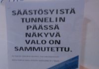 Valoa ei olekaan tunnelin päässä.