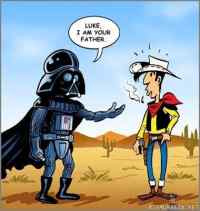 Lucky Luke - Darth Vader