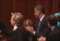 Clinton & Obama