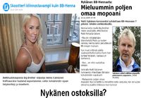 Nykänen ostoksilla?