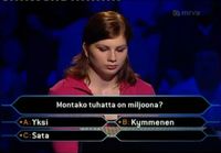 Montako tuhatta on miljoonassa??