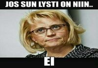 Ei, vielä kerran ei