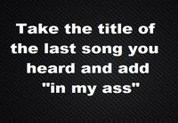 What's your song?