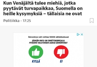 Rajalla kysyvät