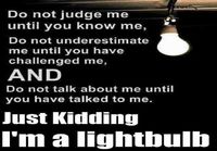 Do not judge me