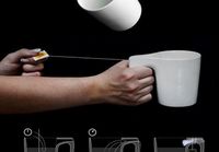 Slingshot tea cup