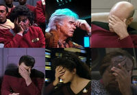 Star trek facepalm kompilaatio