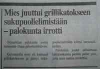 Jumissa grillikatoksessa