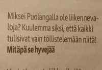 Puolangalle liikennevalot