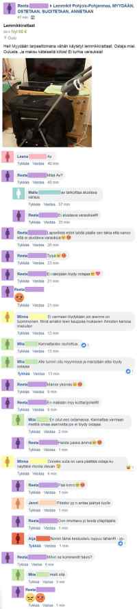 Lemmikkirattaat myytävänä - Feissarikirppiksellä jälleen tunteet kuumenee