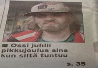 Ossi juhlii!