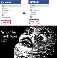 Facebook Friends - Facebook friends that delete you, and you don&#039;t know who it was...