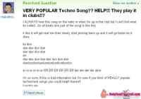 Techno Song - DUN DUN DUN DUN ERM ERM ERM ERM!