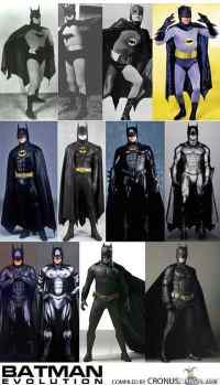 batman evolution