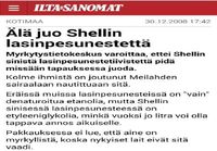 Lasinpesunestettä ei saa juoda