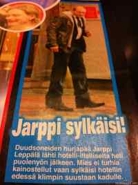 Miten saatoit Jarppi?