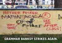 Grammar Banksy