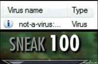 Ei yhtään epäilyttävä virus