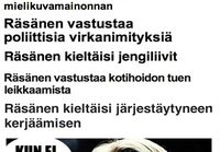 Aina myönteinen Päivi Räsänen