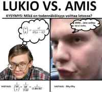 Lukio vs. Amis  - Osa miljoona jotain