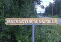 Ratsastusta