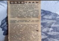 Ostetaan