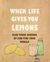 When life gives you lemons