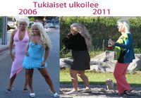 Tukiaiset ulkoilee