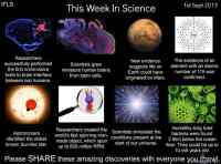 This week in science