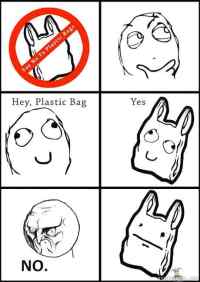 Say no to plastic bags