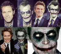 Willem Dafoe jokerina - Miksiköhän Willemiä ei ole vielä nähty Batmanin verivihollisena?