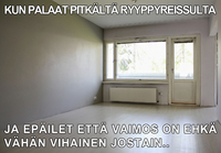 Kotiinpaluu pitkältä ryyppyreissulta