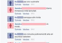 Sandran näyttötyö