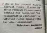 Ruoan tilaaminen kotiin