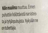 Näin se maailma muuttuu