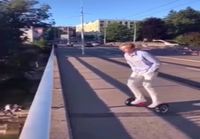 Hoverboard loikka