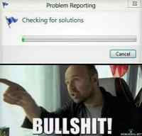 Etsitään ongelmaan ratkaisua - Kun Windows väittää tekevänsä jotain ongelman ratkaisemiseksi