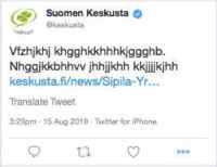 Keskusta Twitterissä