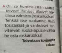 Ruoan tilaaminen kotiin - Jostain se mieli pitää pahoittaa, myös siitä jos tilataan ruokaa kotiin.