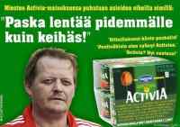 Seppo - Miesten activia mainos.