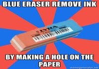 Scumbag eraser