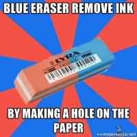 Scumbag eraser