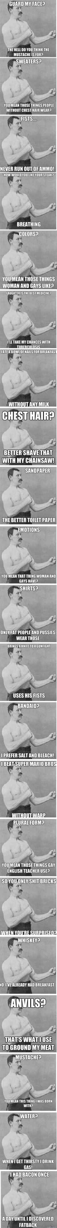 Overly Manly Man 