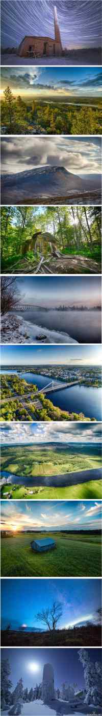 Omakehuviikko - maisemakuvia - Aika avata omalta osaltakin peli. Kollaasissa maisemakuvia kuluneen neljän vuoden ajalta. Osa toteutettu HDR-tekniikalla.