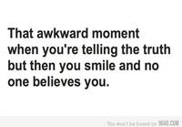 The Awkward moment