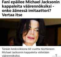 Happy birthday, Mr. Jackson! - Popin kuningas elää! Hyvää syntymäpäivää ja antoisia pippaloita Elviksen kanssa.