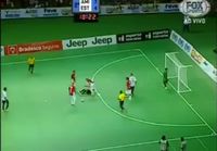 Hieno maali futsalissa