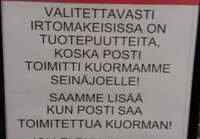 K-marketin hassuttelua