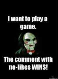 I want to play a game.