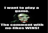 I want to play a game.